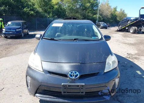 2012 Toyota Prius Two из США, поврежденный, VIN JTDKN3DU2C1558584